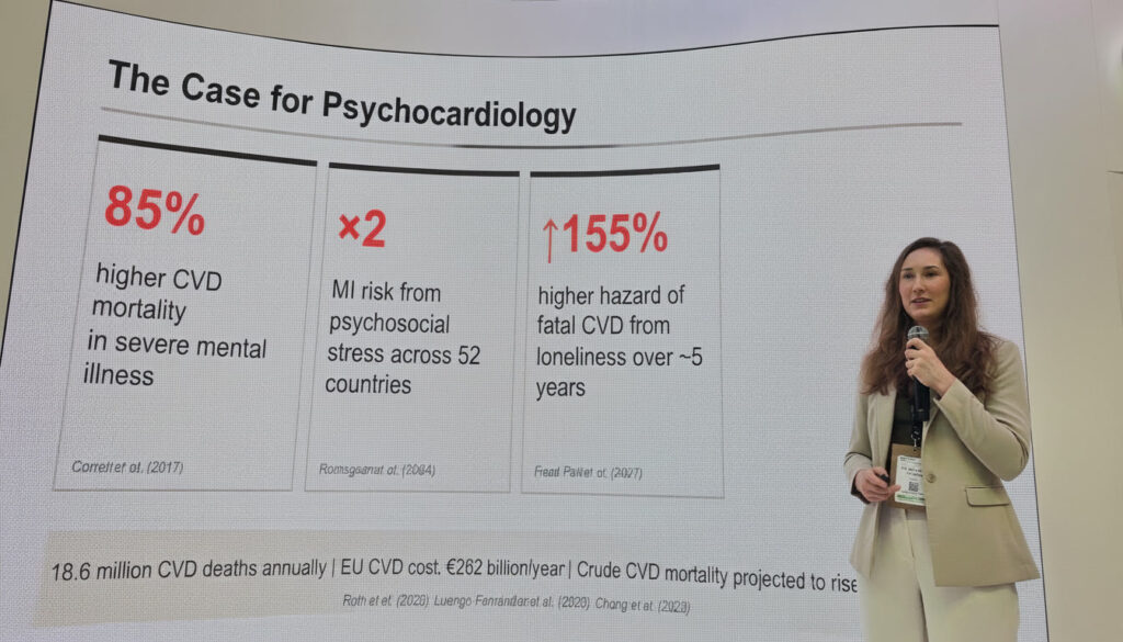 Heart health by Claudia Garbrecht at ESC 2026